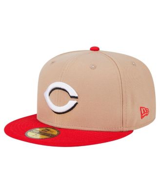 New Era - Men's Khaki Cincinnati Reds 59FIFTY Fitted Hat