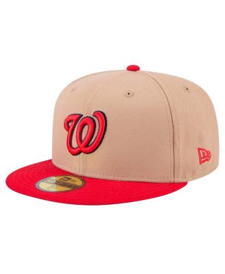 New Era - Men's Khaki Washington Nationals 59FIFTY Fitted Hat