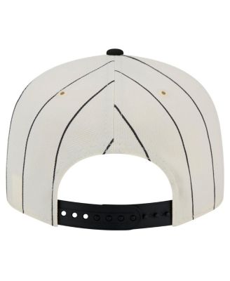 Men's White San Francisco Giants Jersey Pinstripe 9FIFTY Snapback Hat