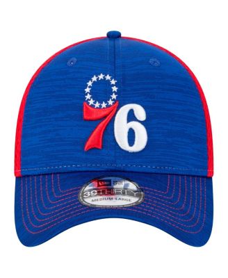 Men's Royal/Red Philadelphia 76ers Active Tech Neo Flex 39THIRTY Flex Hat