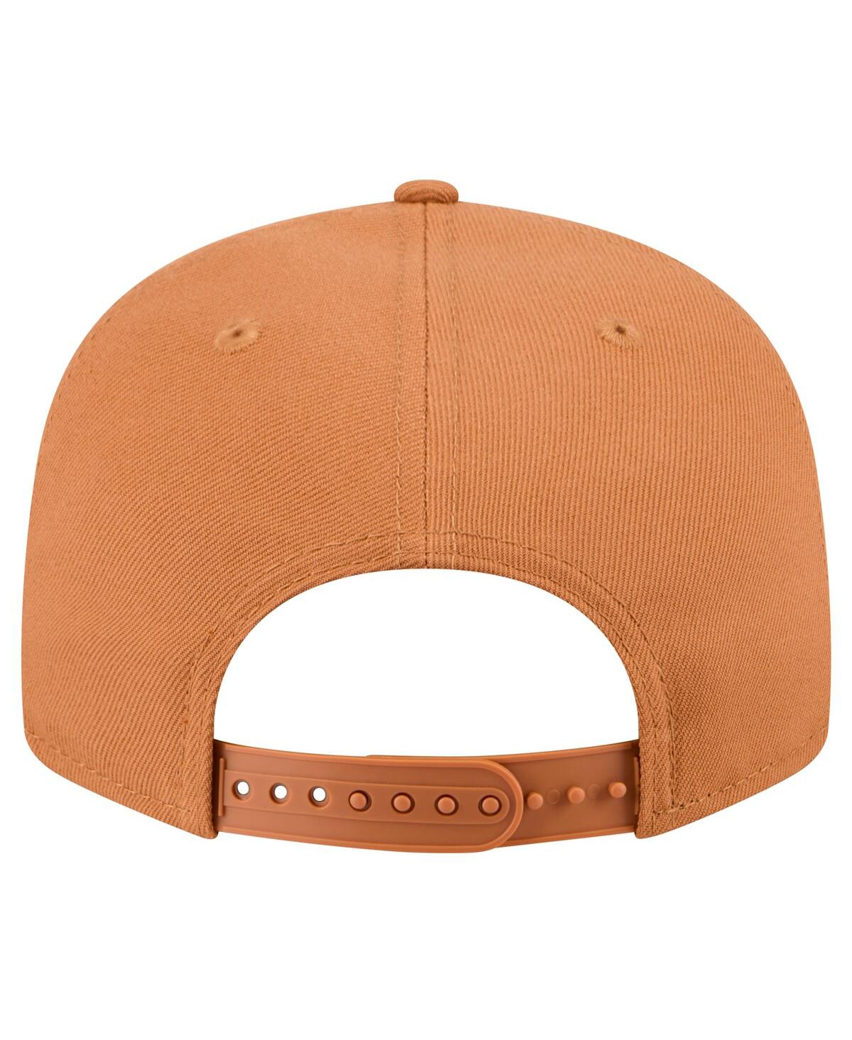 Shop New Era Men's Tan Chicago Bulls Color Pack 9fifty Snapback Hat