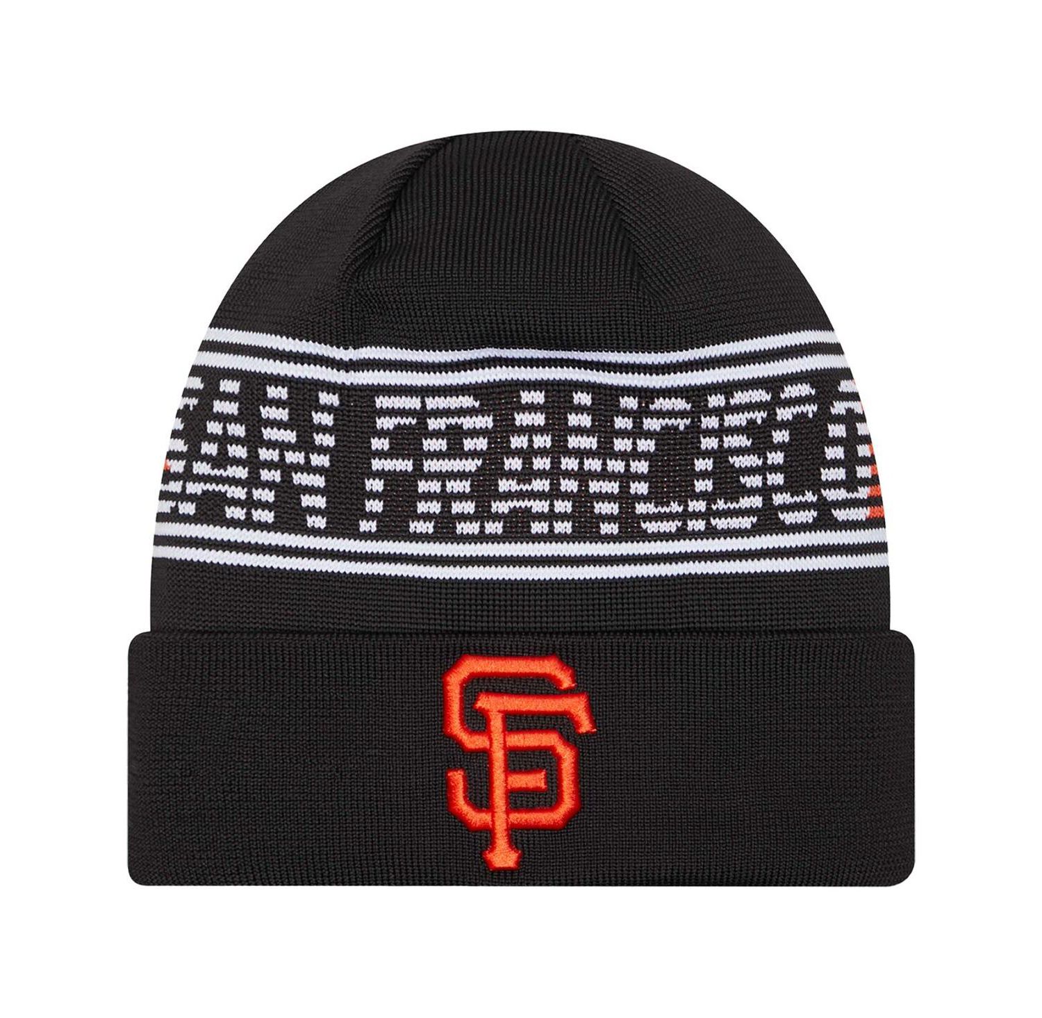 Men's Black San Francisco Giants Authentic Collection Cuffed Knit Hat