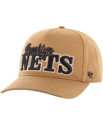 Men's Tan Brooklyn Nets Barnes Hitch Adjustable Hat