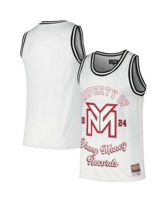 Reason - Men's and Women's  White Lil Wayne Young Money Basketball Jersey