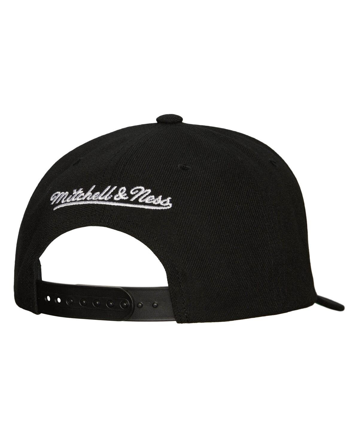 Mitchell & Ness Men's Black San Jose Sharks Core Team Ground Pro Adjustable Hat In Black
