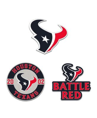 Wincraft - Houston Texans Three-Piece Collector Pin Set
