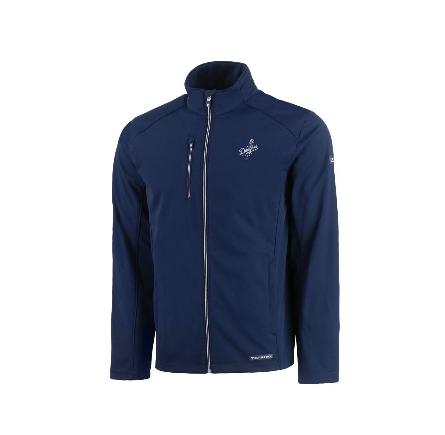 Men's Navy Los Angeles Dodgers Evoke Eco Softshell Full-Zip Jacket