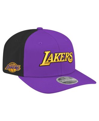 New Era - Men's   Purple Los Angeles Lakers Statement Edition Jersey Hook 9SEVENTY Stretch-Snap Hat