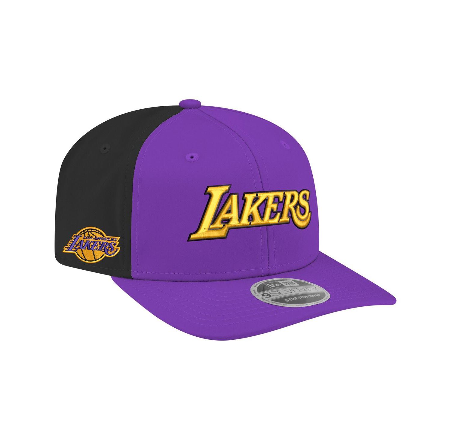 Men's Purple Los Angeles Lakers Statement Edition Jersey Hook 9SEVENTY Stretch-Snap Hat