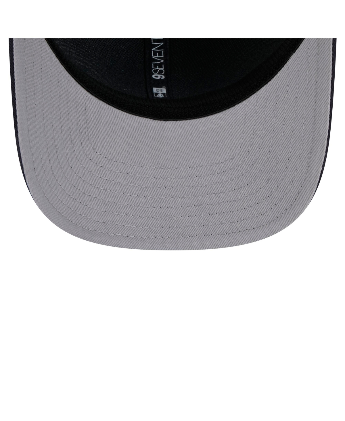 NEW ERA MEN'S NAVY/WHITE SEATTLE KRAKEN CORE TRUCKER 9SEVENTY STRETCH-SNAP HAT 