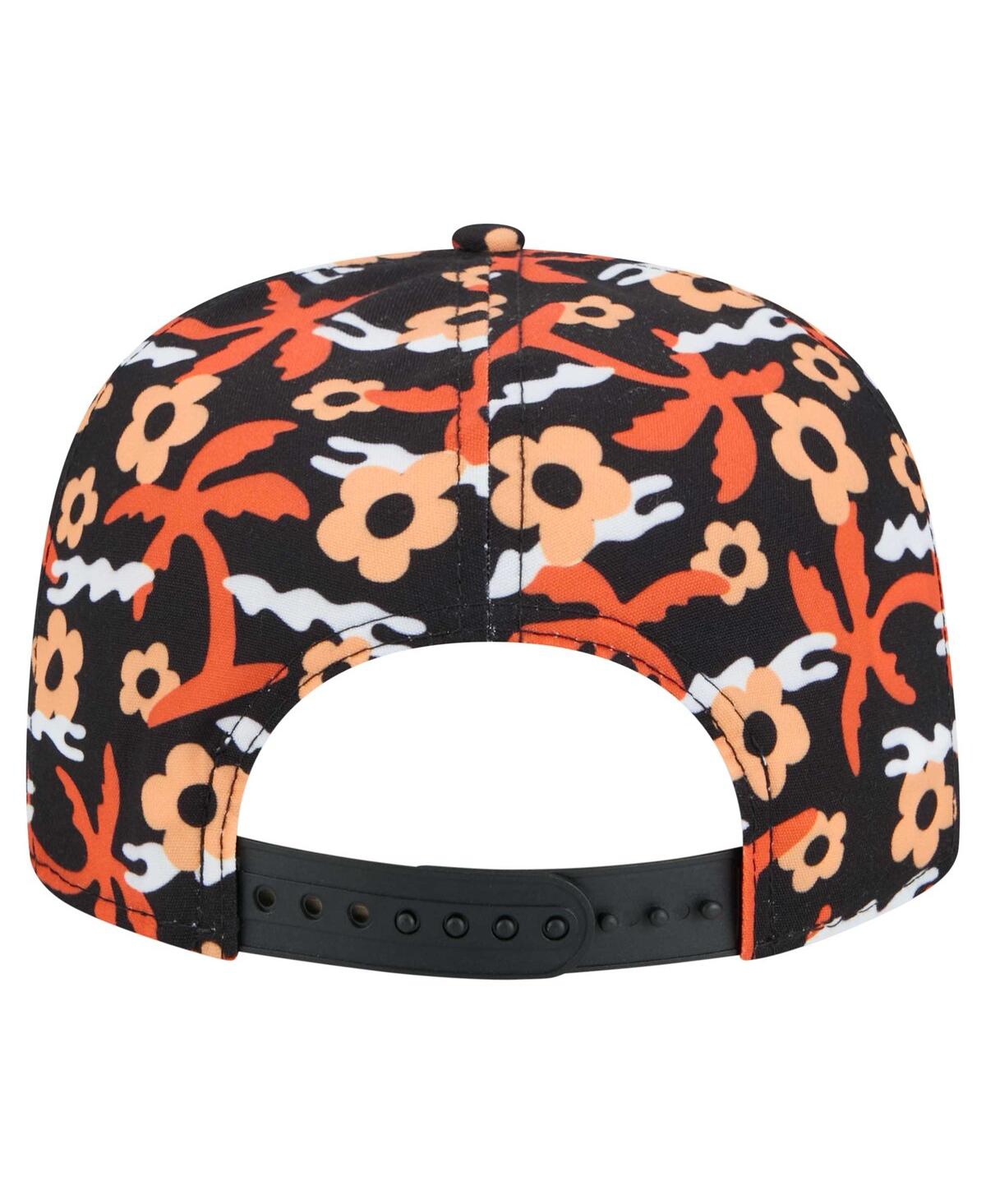 NEW ERA MEN'S BLACK CINCINNATI BENGALS WAKEY WAKEY GOLFER SNAPBACK HAT 