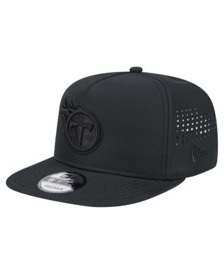 New Era - Men's  Black Tennessee Titans Hydro A-Frame 9FIFTY Snapback Hat