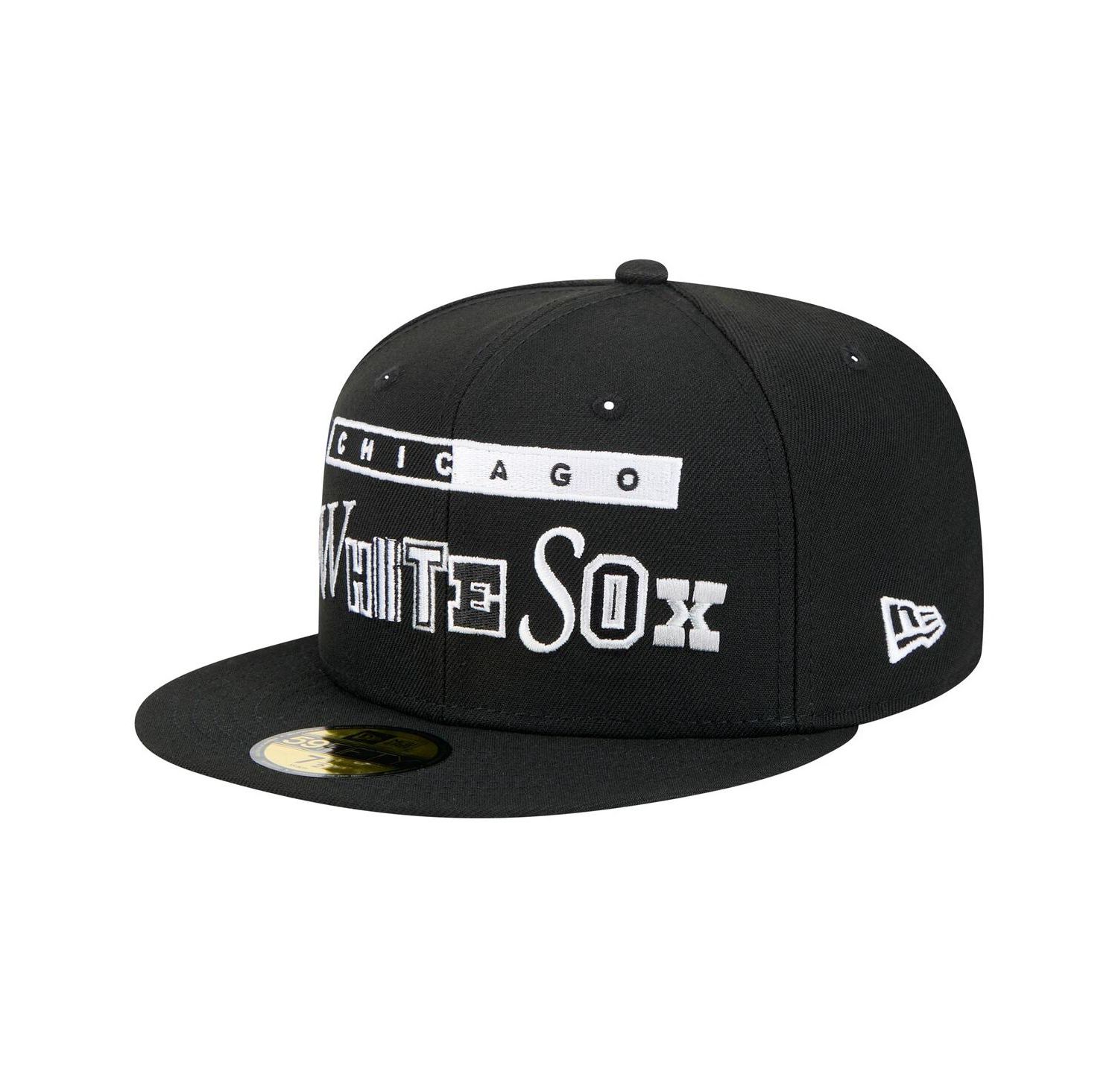 Men's Black Chicago White Sox Ransom 59FIFTY Fitted Hat