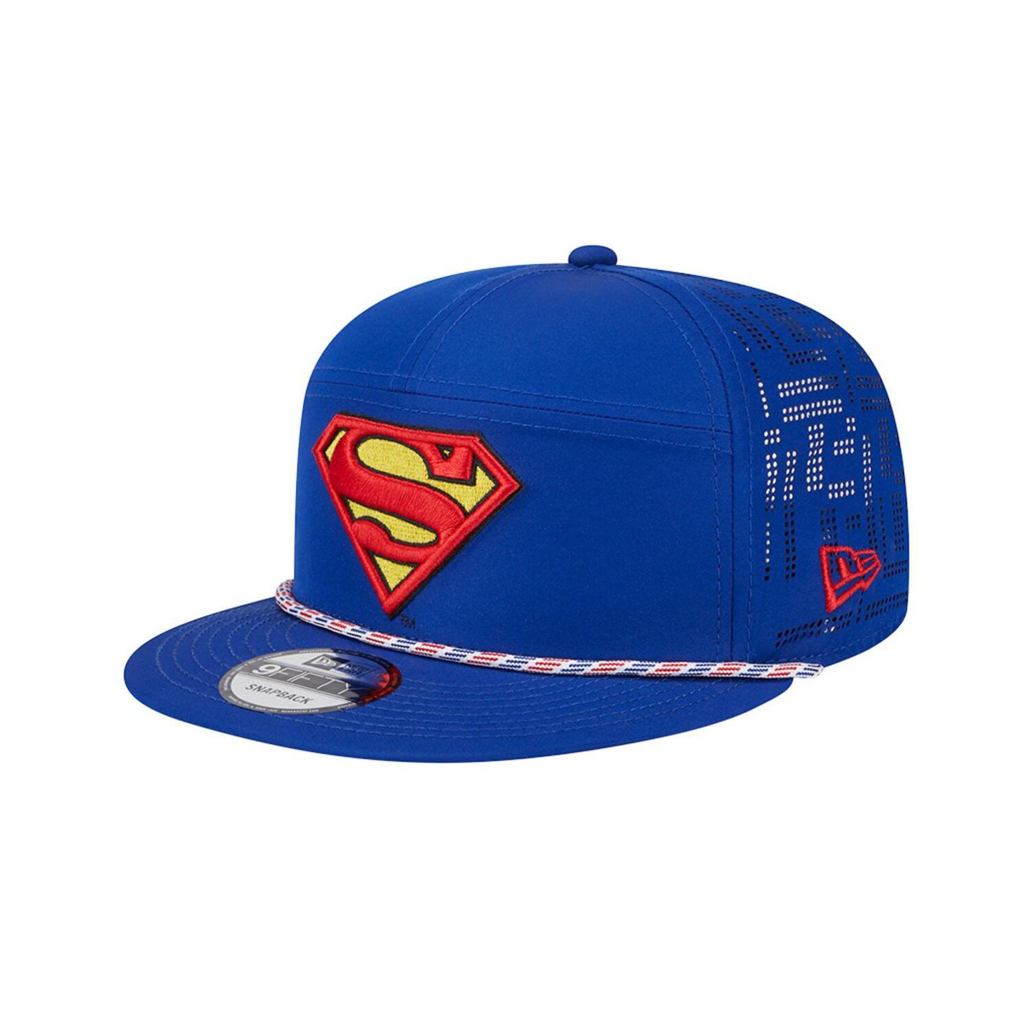 Men's Blue Superman 9FIFTY Adjustable Hat