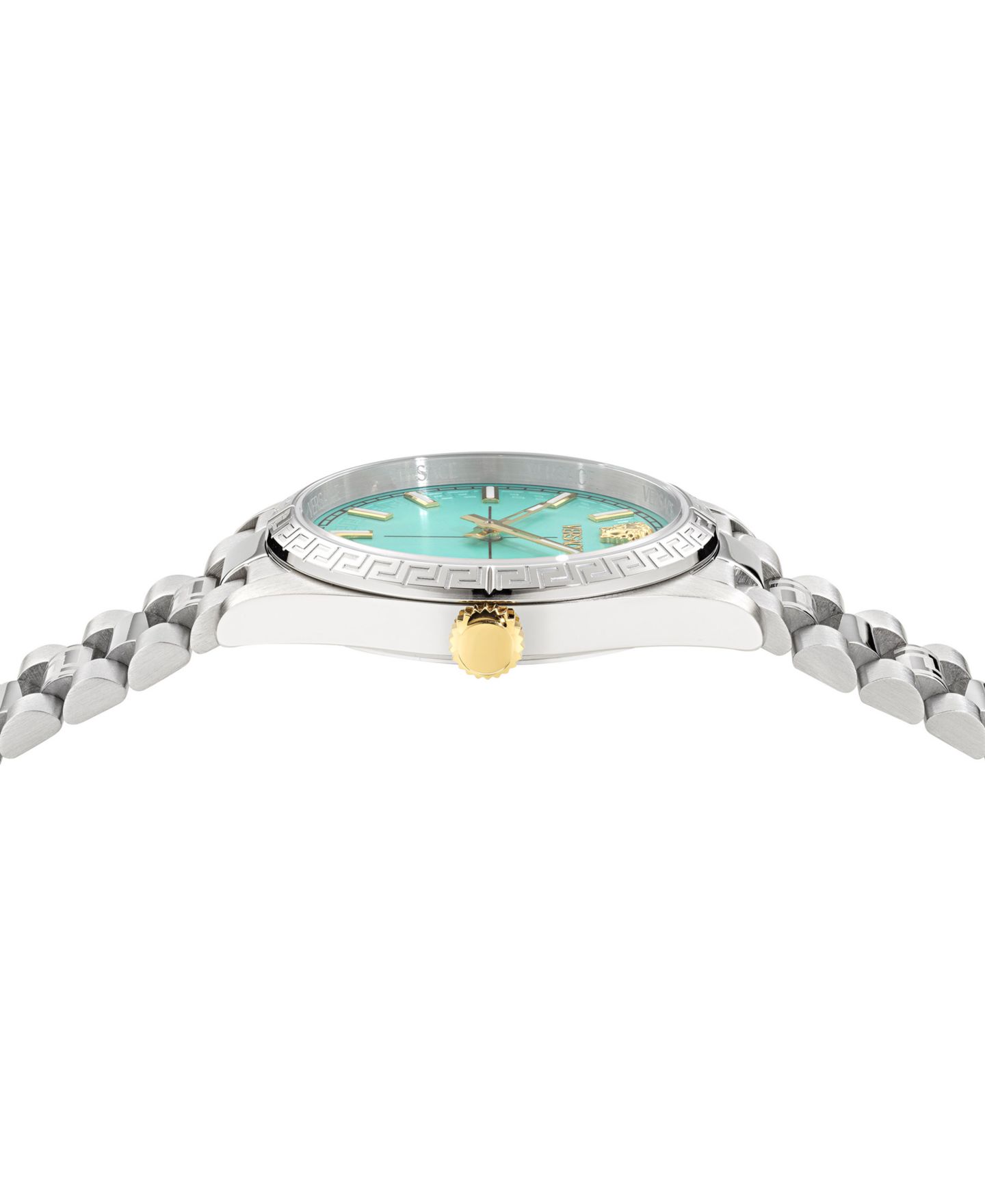 Женские часы Versace Swiss Millenyium Stainless Steel Bracelet Watch 32mm — фото 2