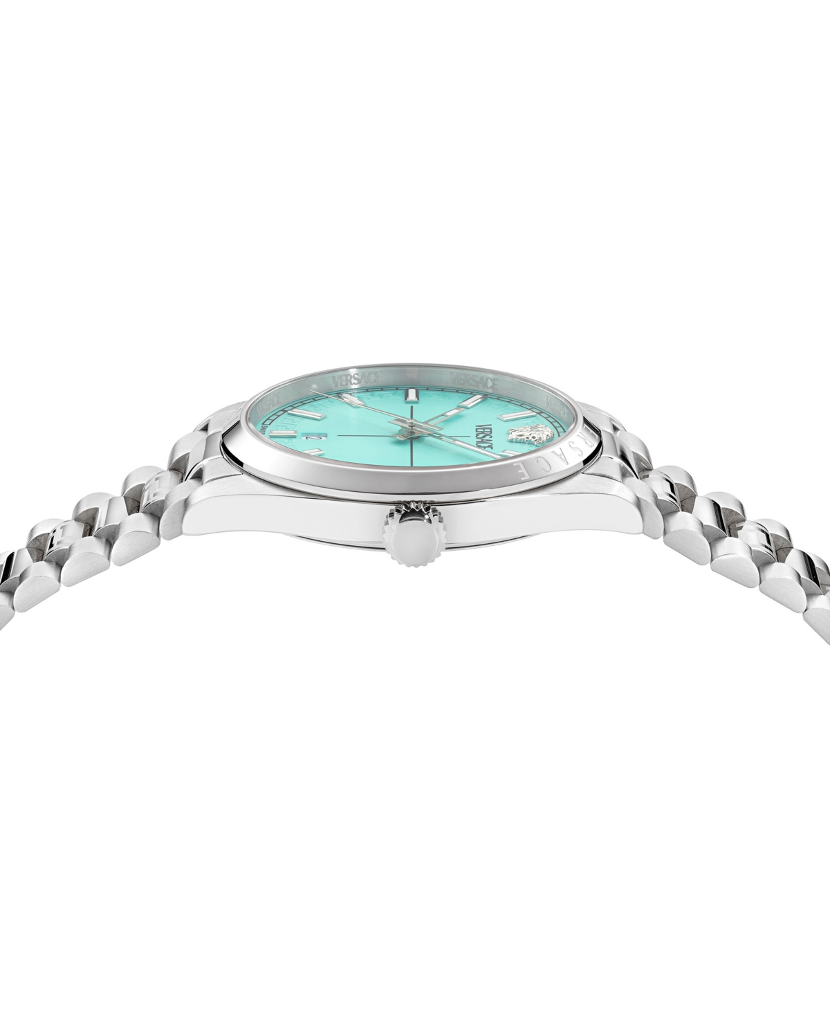 Versace Men's Swiss Millenyium Stainless Steel Bracelet Watch 40mm