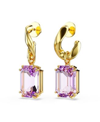 Gold-Tone Plated Millenia Drop Earrings