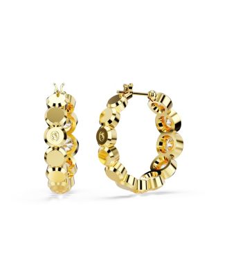 Imber Gold-Tone Plated Hoop Earrings