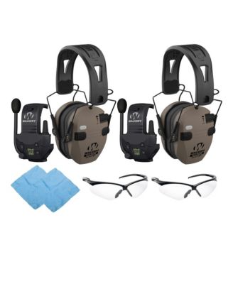 Razor Slim Quad Electronic Flat Dark Earth Earmuffs 2 Pack Bundle