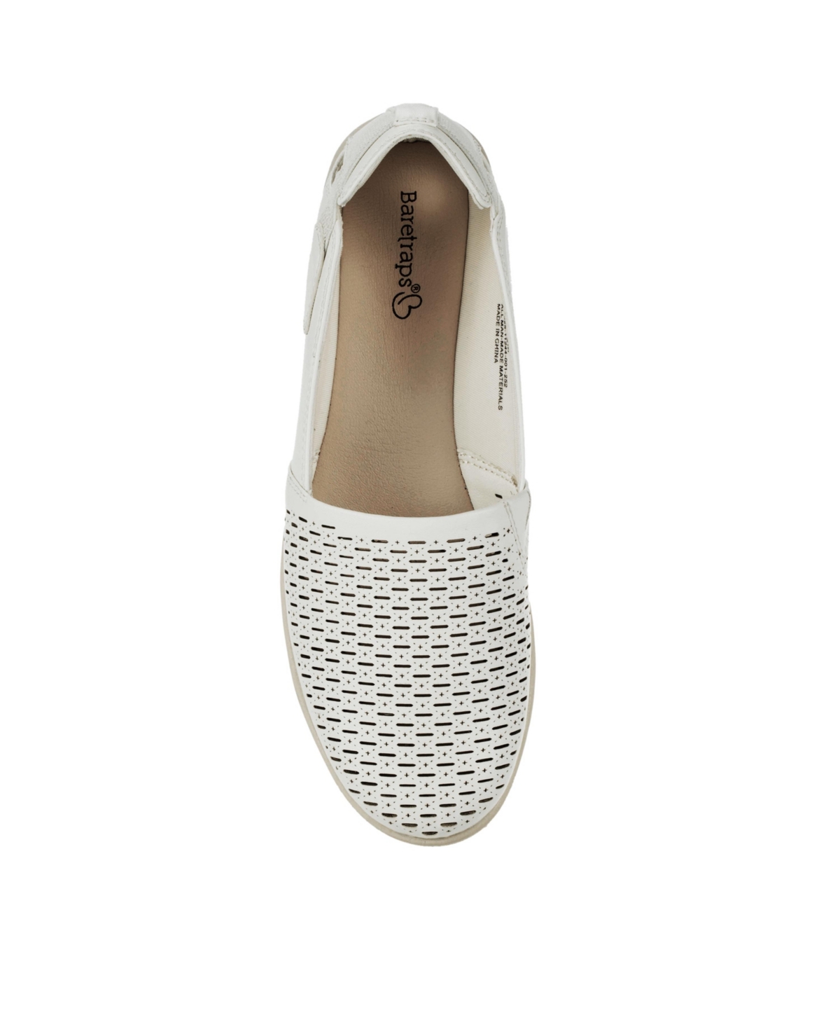 Baretraps Women's Viccia Slip On Flats In Off White