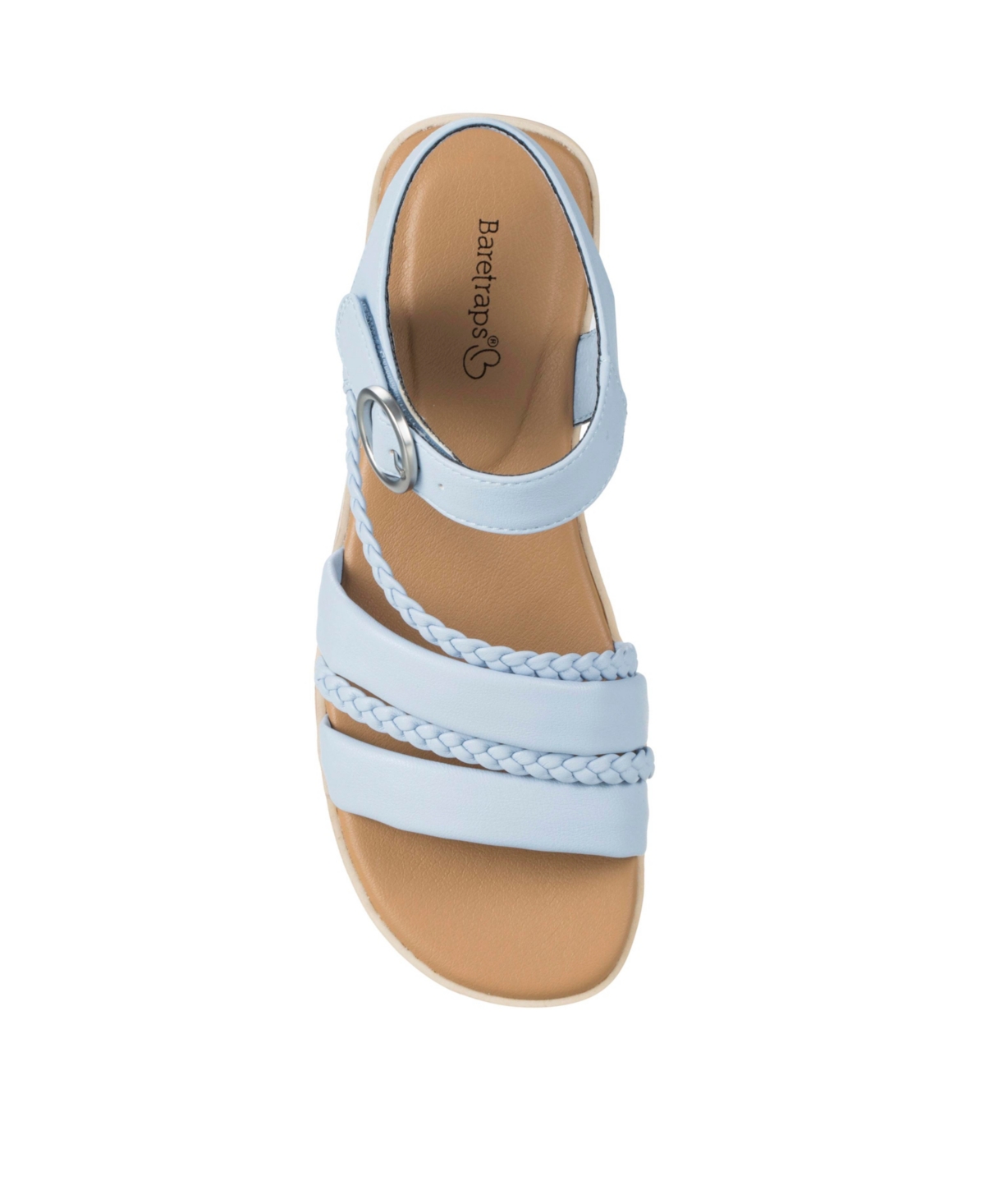 Baretraps Women's Gwyneth Slide On Wedge Sandals In Sea Glass Blue