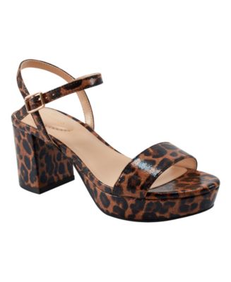 Bandolino Women's Pennie Platform Block Heel Sandals - Macy's