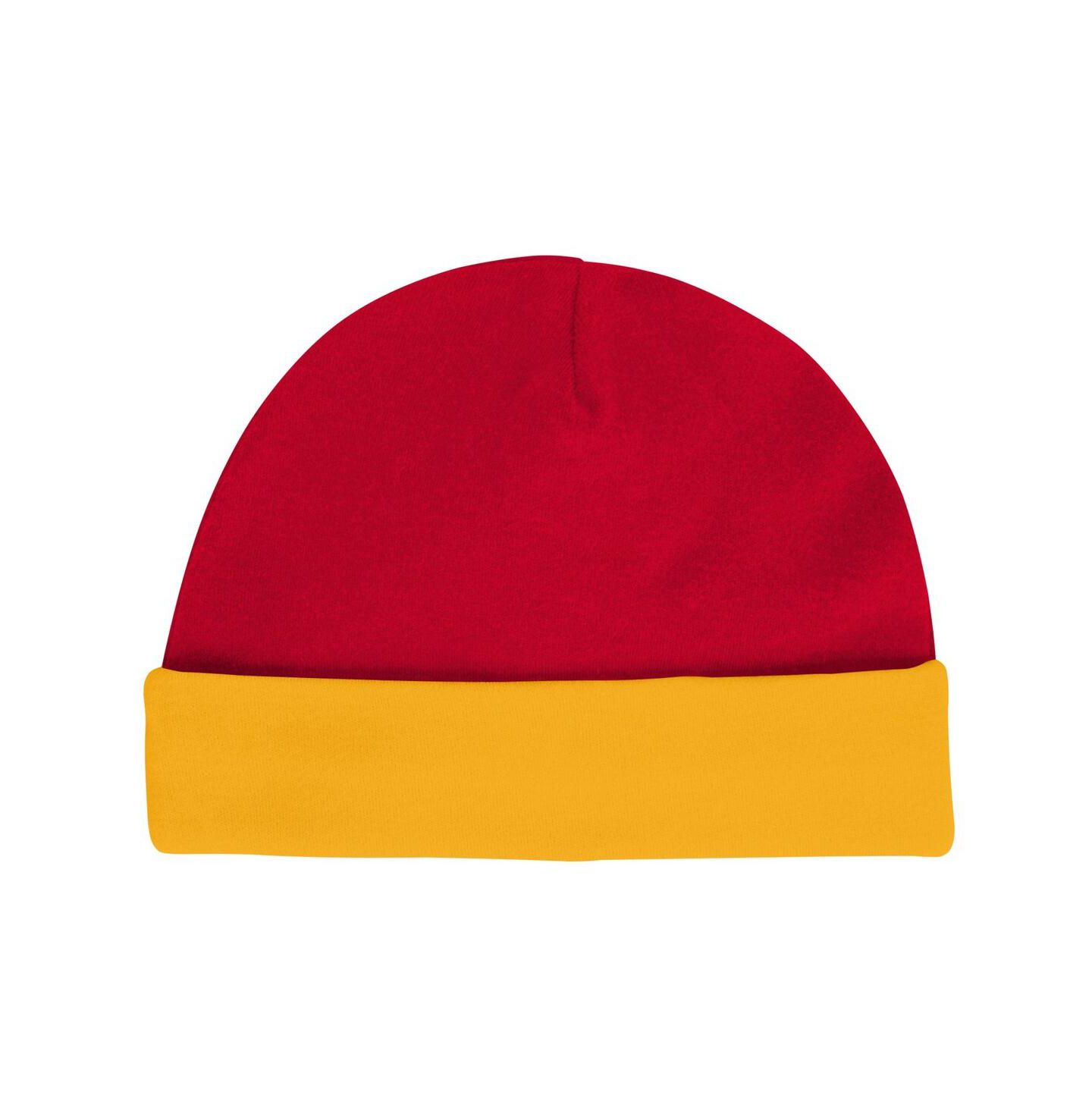 Комплекты Outerstuff Kansas City Chiefs Dynamic Duo Bodysuit, Bib Knit Hat Set для малышей — фото 3