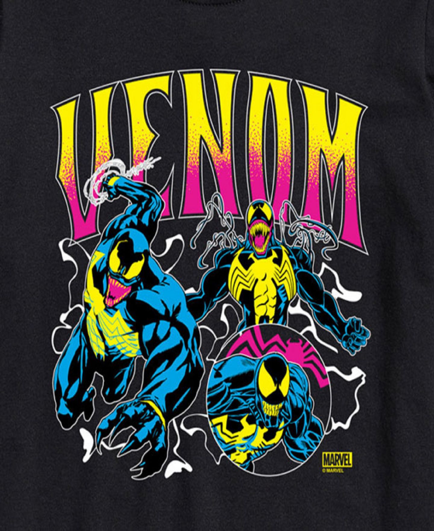 Мужская футболка AIRWAVES Venom Short Sleeve, цвет: Чёрный — фото 3
