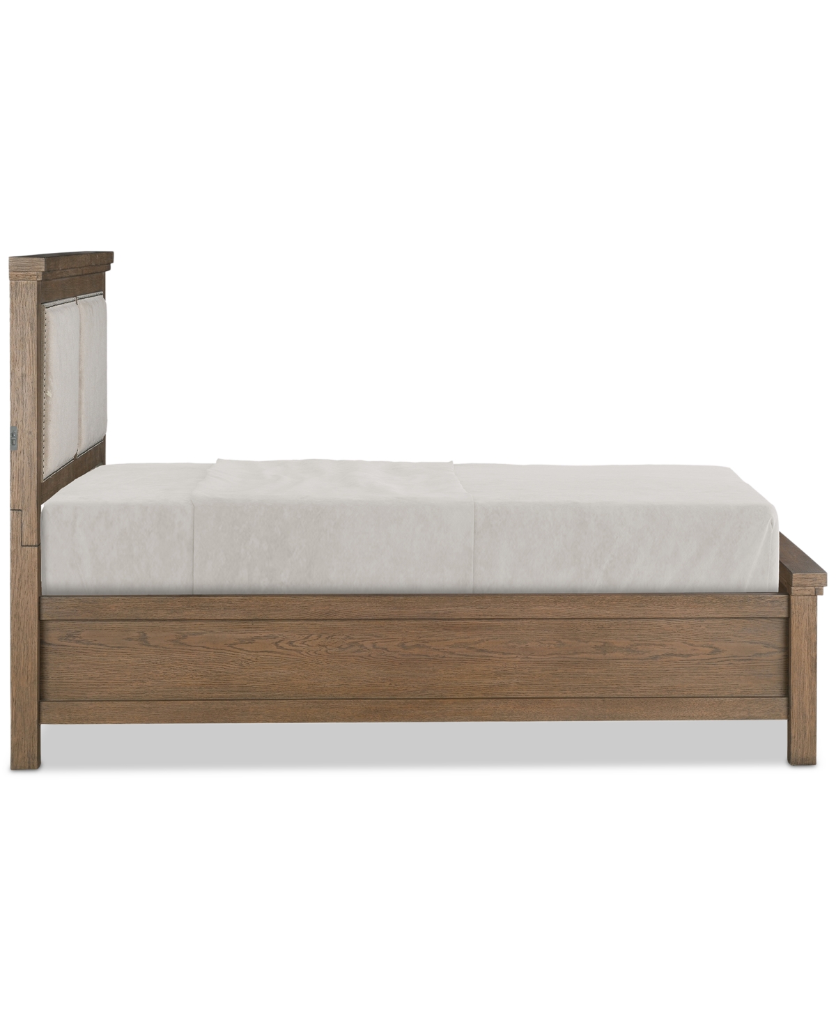 Macy's Alverton California King Upholstered Bed In No Color