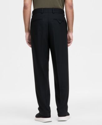 Men's Modern-Fit Black Pants