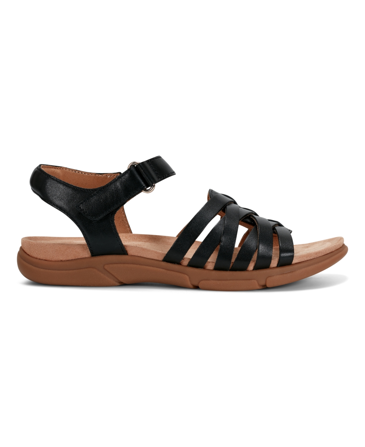 EASY SPIRIT WOMEN'S MARLENE WOVEN FLAT SANDALS 
