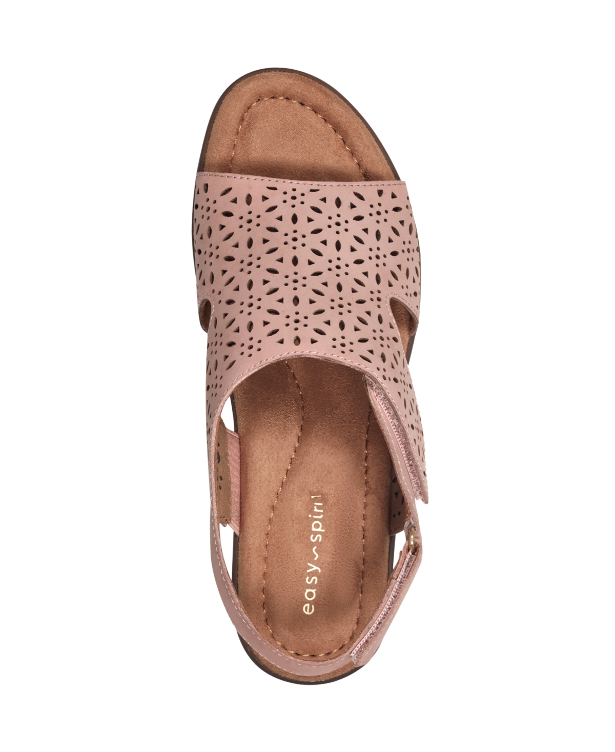 Shop Easy Spirit Women's Calix Slingback Sandals In Light Pink Nubuck