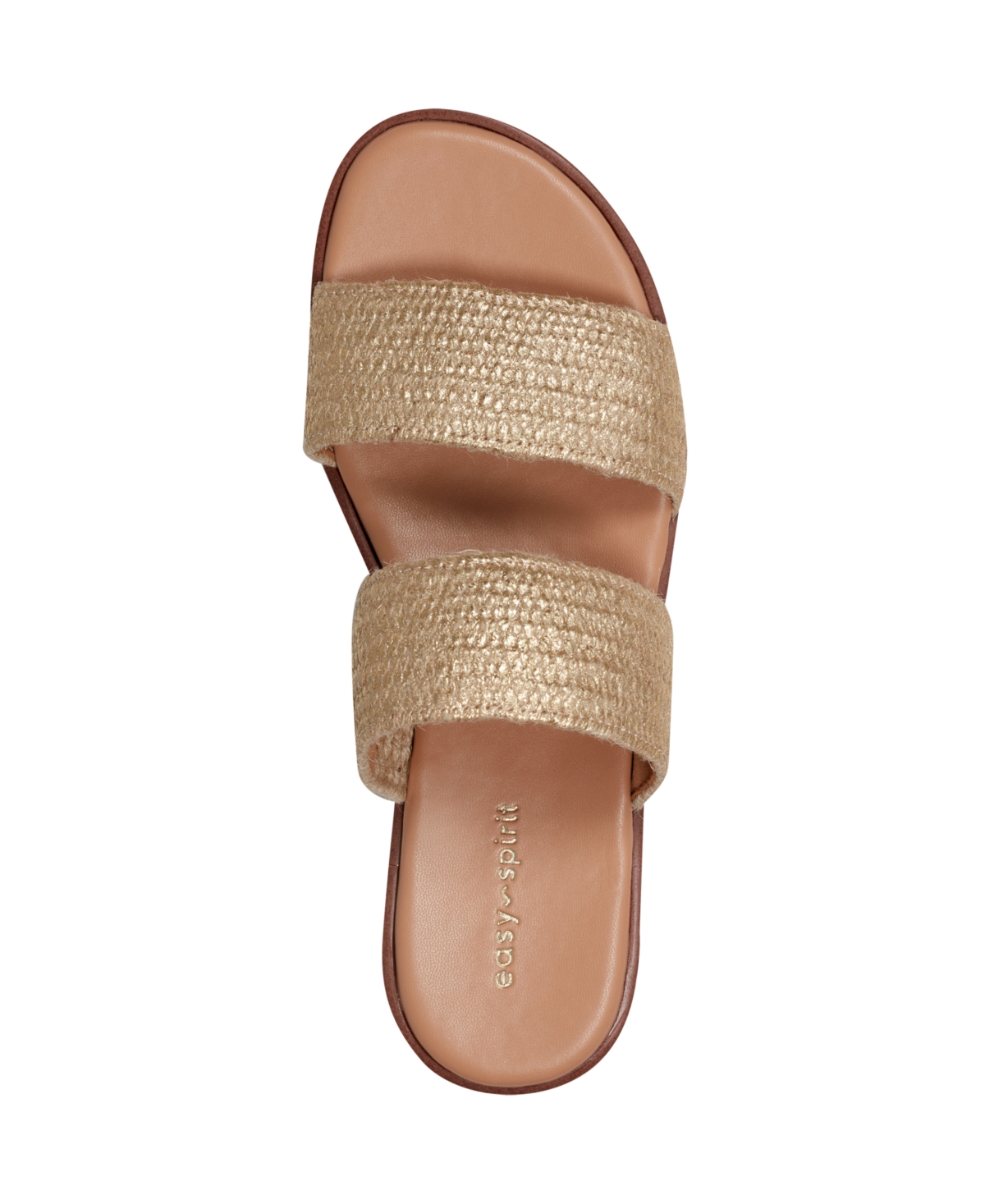 Easy Spirit Loyal Slide Sandal In Gold