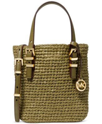 【送料&関税込】Michael Kors quinn Tote Bag Michael Kors Quinn Small North South Straw Tote Bag | Dillard's
