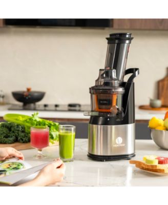 Masticating Juicer - Slow Cold Press Juice Maker - Black