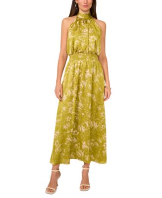 slim fit dress slacks Vince Camuto Plum Floral Print Fit-and-Flare Dress – SilkRoll