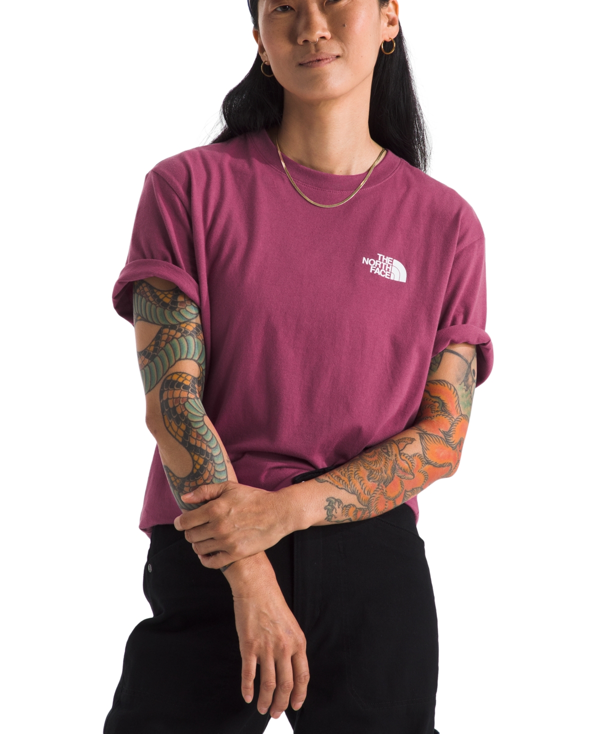 THE NORTH FACE WOMEN'S SHORT-SLEEVE CORE BOX NSE TEE 