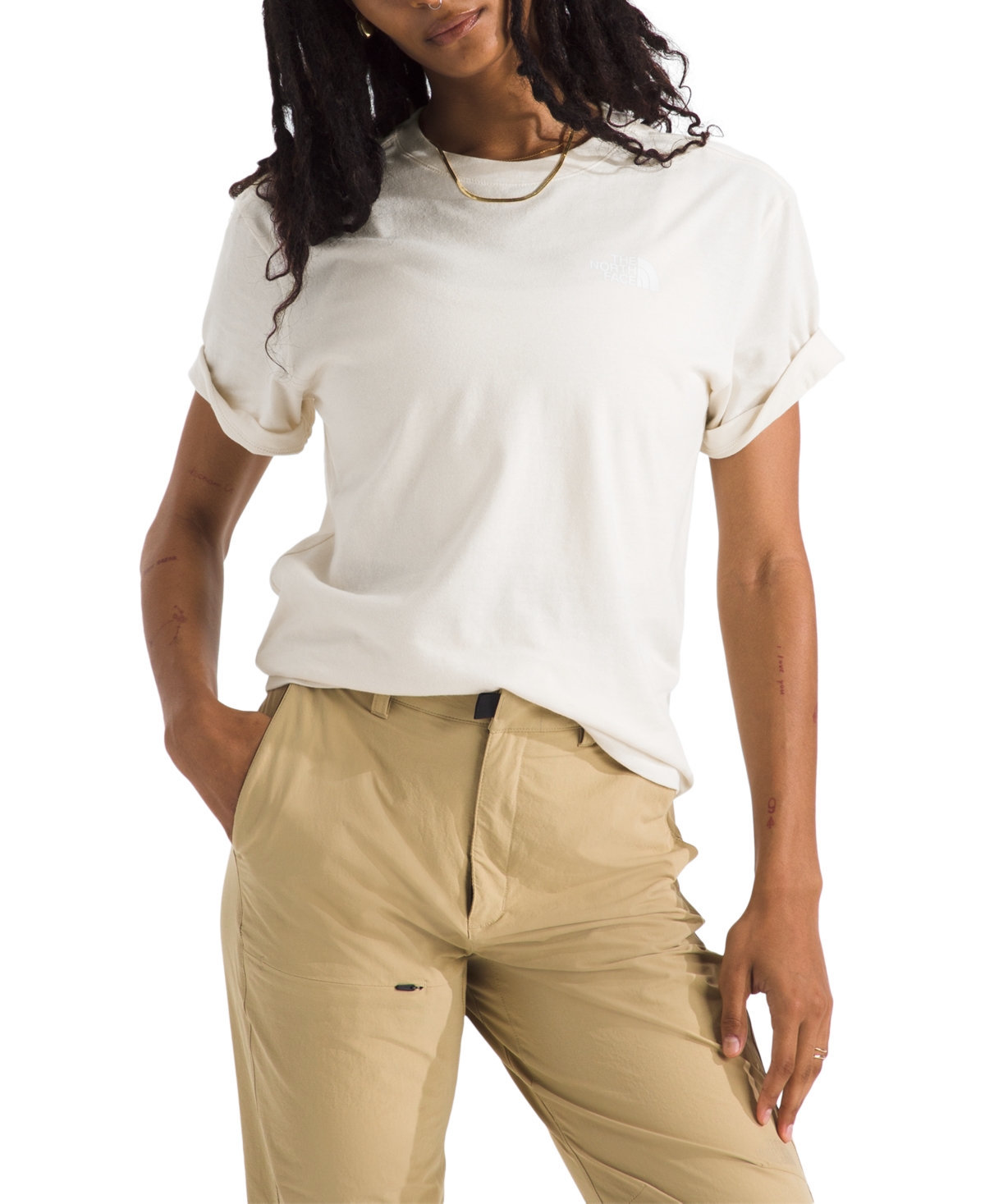 THE NORTH FACE WOMEN'S SHORT-SLEEVE CORE BOX NSE TEE 