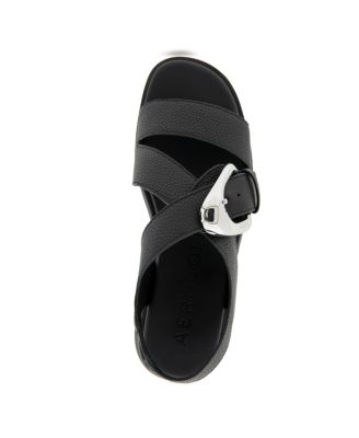 Women's Fez Round Toe Flatform Sandals