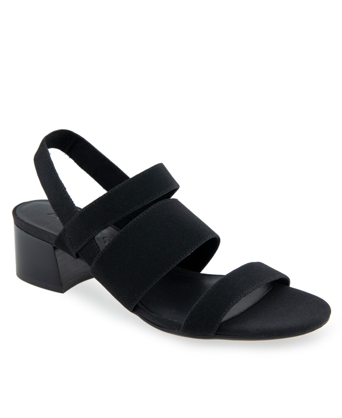 AEROSOLES WOMEN'S CHARA ROUND TOE SLINGBACK SANDALS 