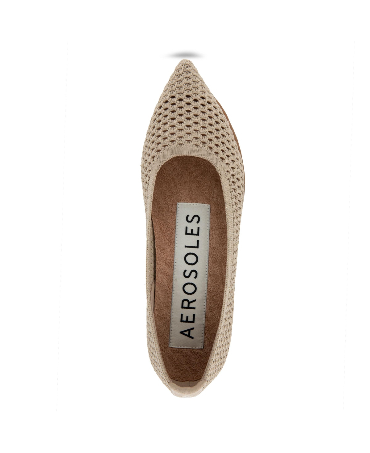 AEROSOLES WOMEN'S DANIELLE POINTED TOE FLAT FLATS 