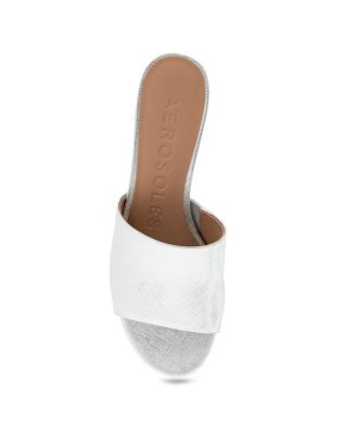 Women's Como Round Toe Slide Sandals