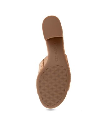 Women's Como Round Toe Slide Sandals