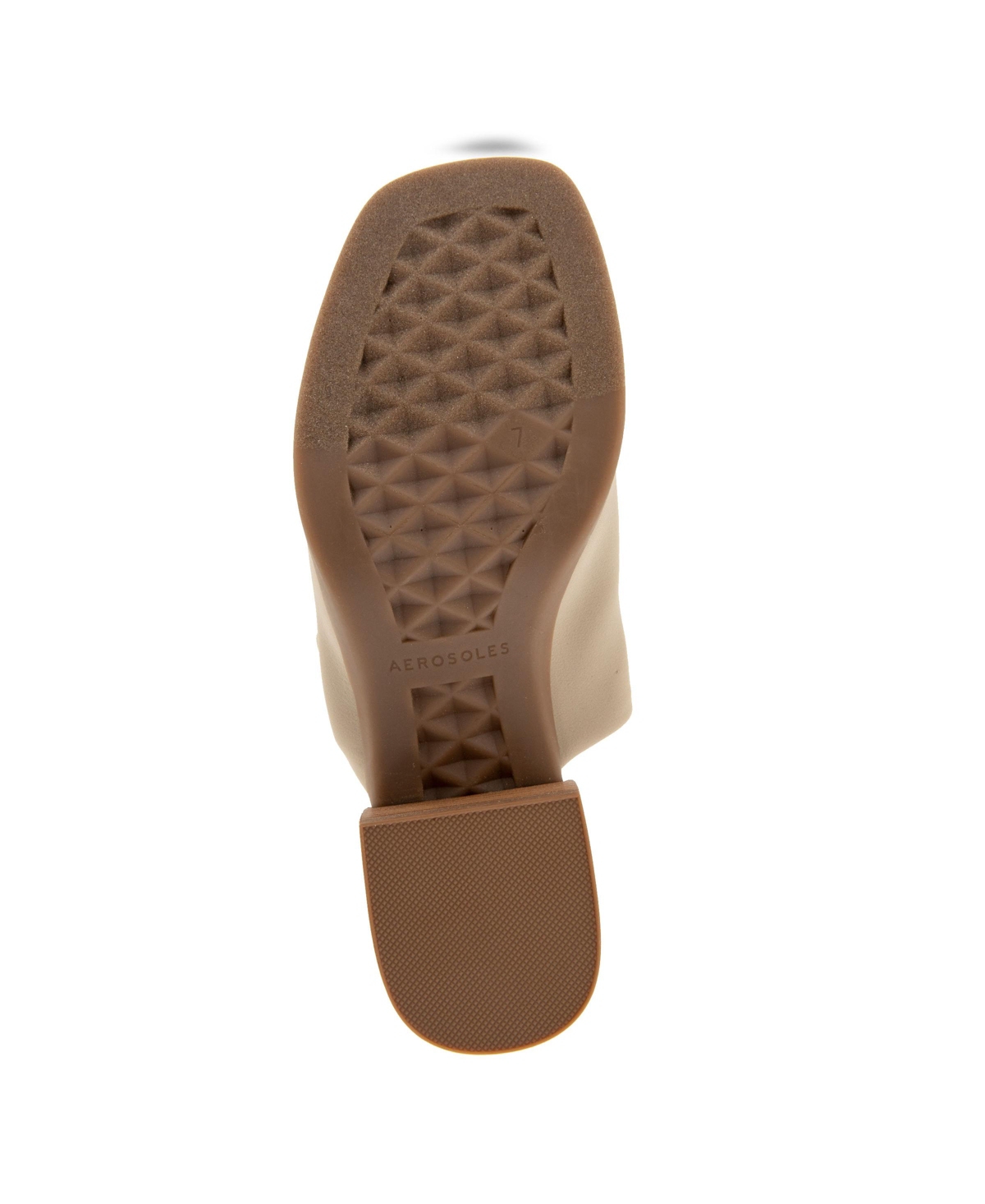 Aerosoles Denise Platform Sandal In Stone Stretch Fabric