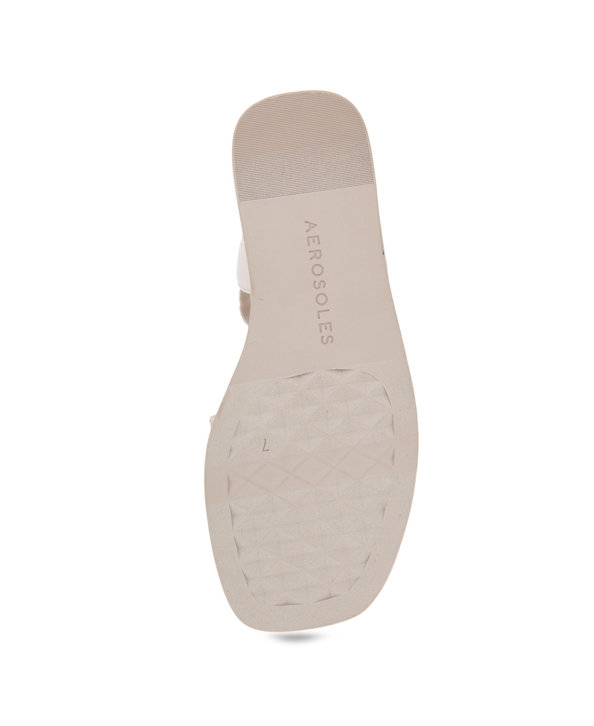 Shop Aerosoles Women's Bora Wedge Sandals In Stone Rouched Elastic Fabric