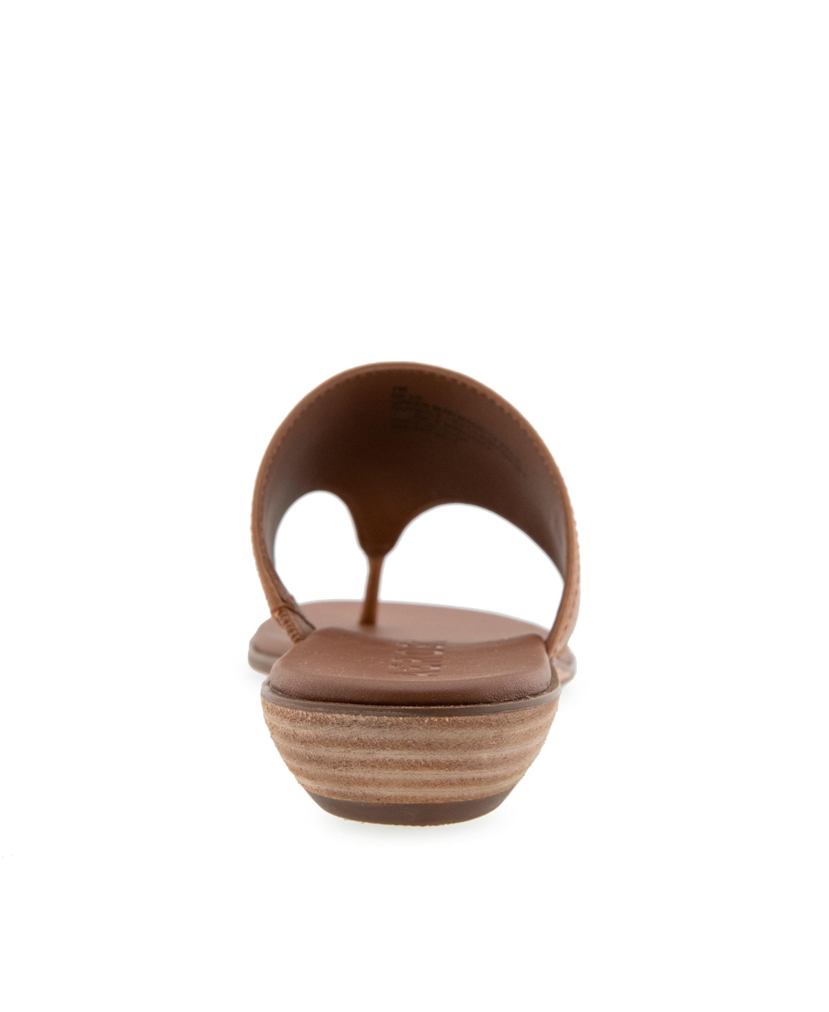 AEROSOLES WOMEN'S GESA ROUND TOE THONG SANDALS 