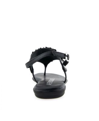 Women's Connie Round Toe Flat Sandals