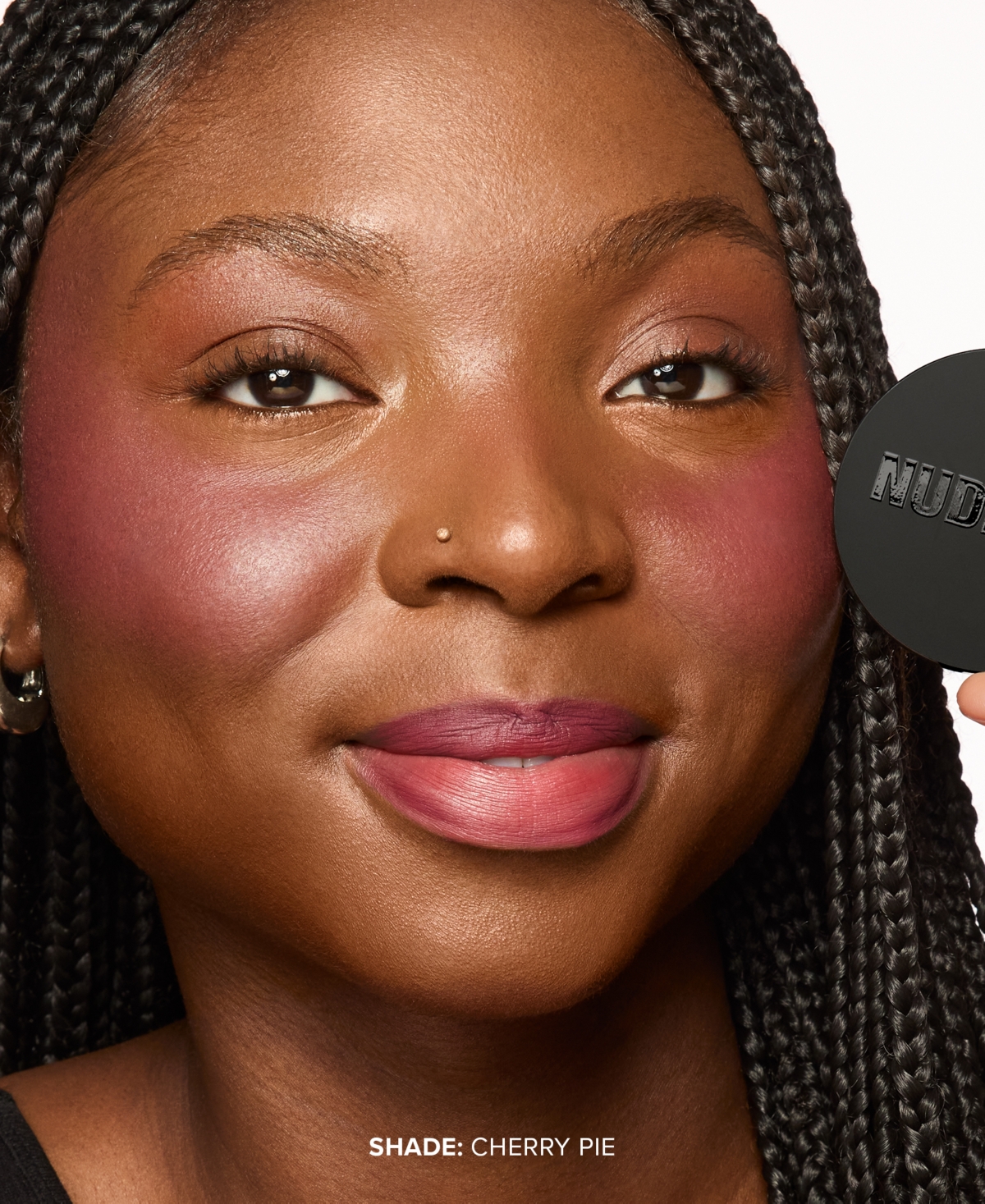 Nudestix Stax All Over Color Blush Balm In Cherry Pie