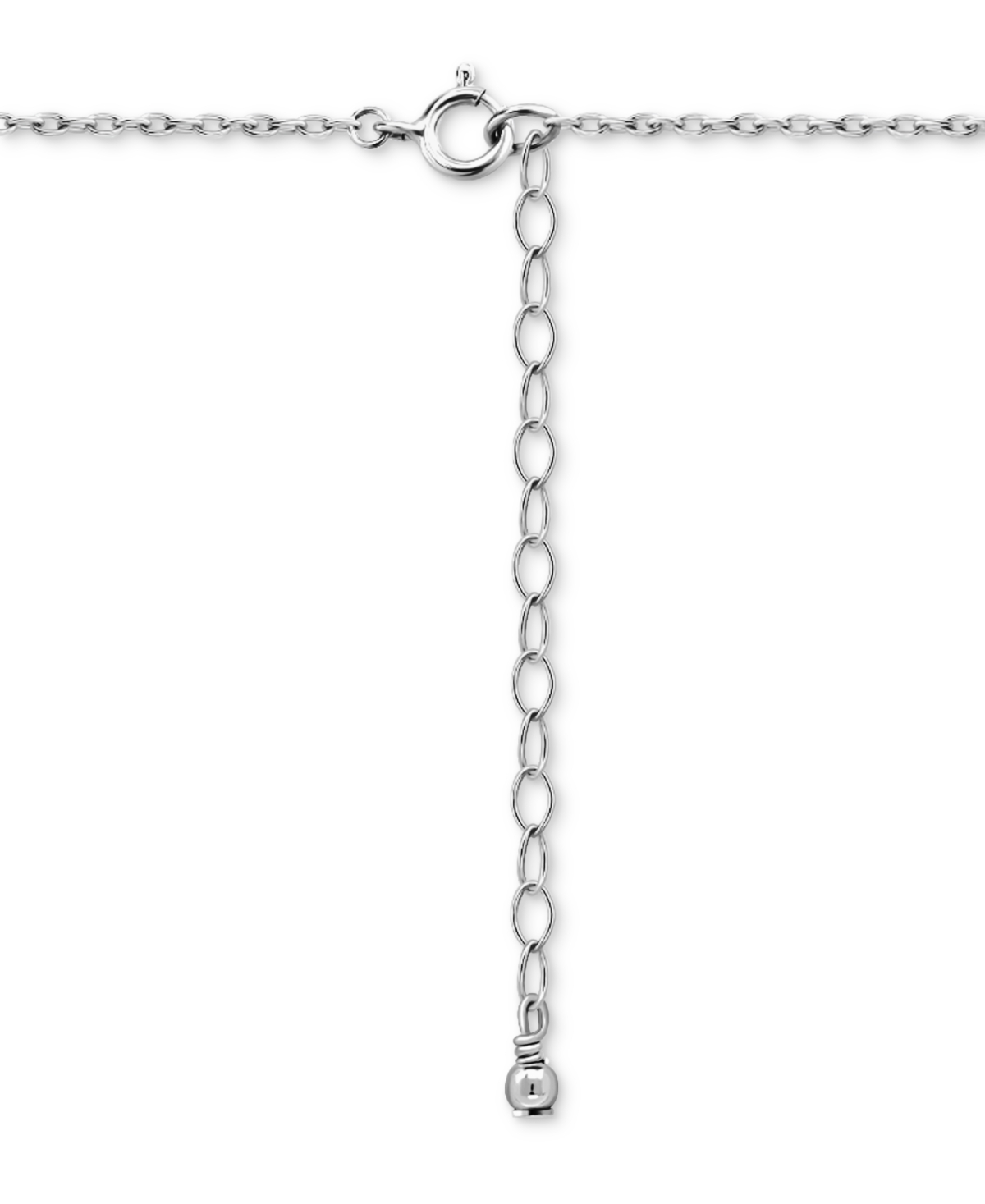 Giani Bernini Cubic Zirconia Double Heart Necklace (1/4 Ct. T.w.) In Sterling Silver, 16" + 2" Extender In Silver