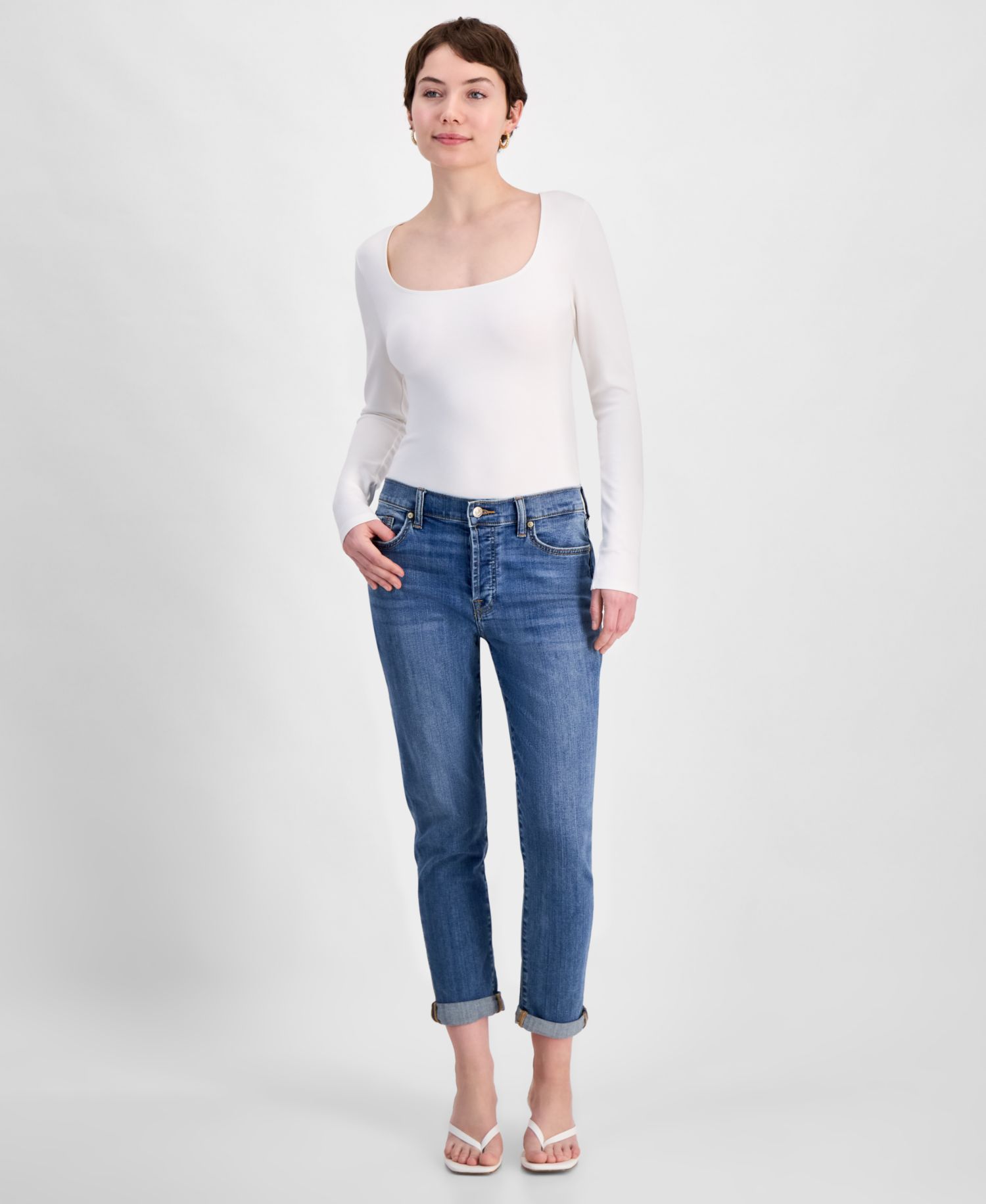 Women's Josefina Cuffed Skinny Jeans